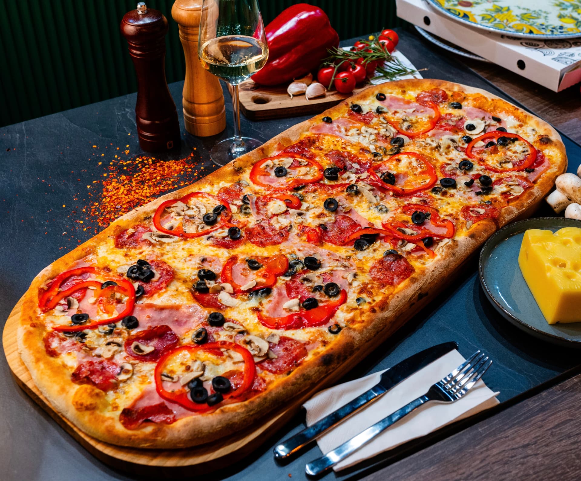 Pizza la metru